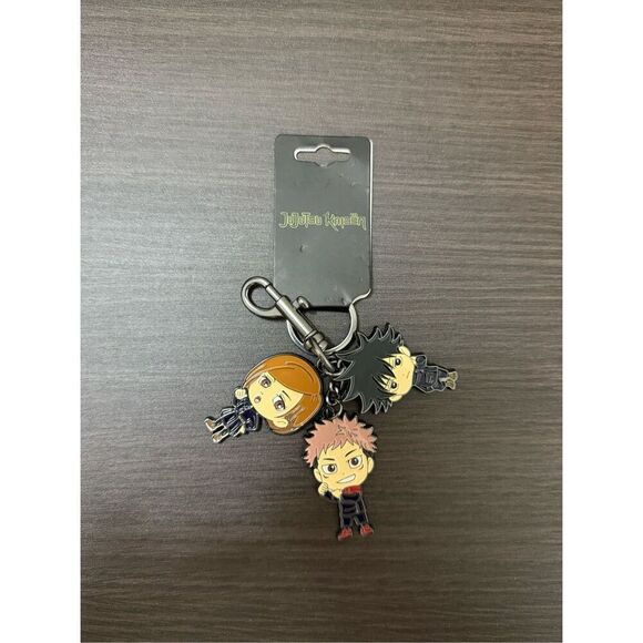 Jujutsu Kaisen Multi-Charm Keychain - Picture 1 of 2